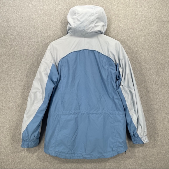 Vintage Columbia Sports Company Winter Jacket Baby Blue/ White Size M Interchang - Picture 17 of 17